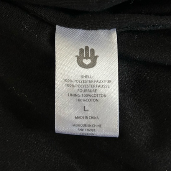 Spiritual Gangster “Loved” Sherpa Bomber Jacket - Picture 7 of 9